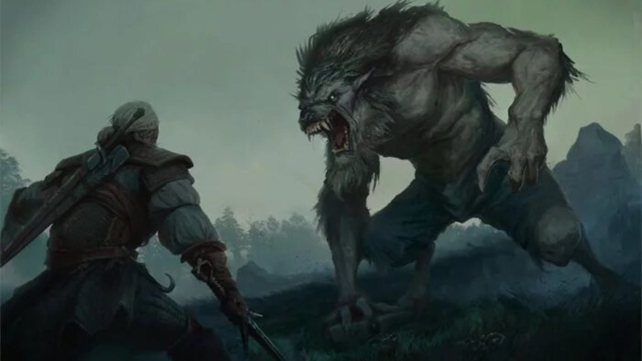 A werewolf